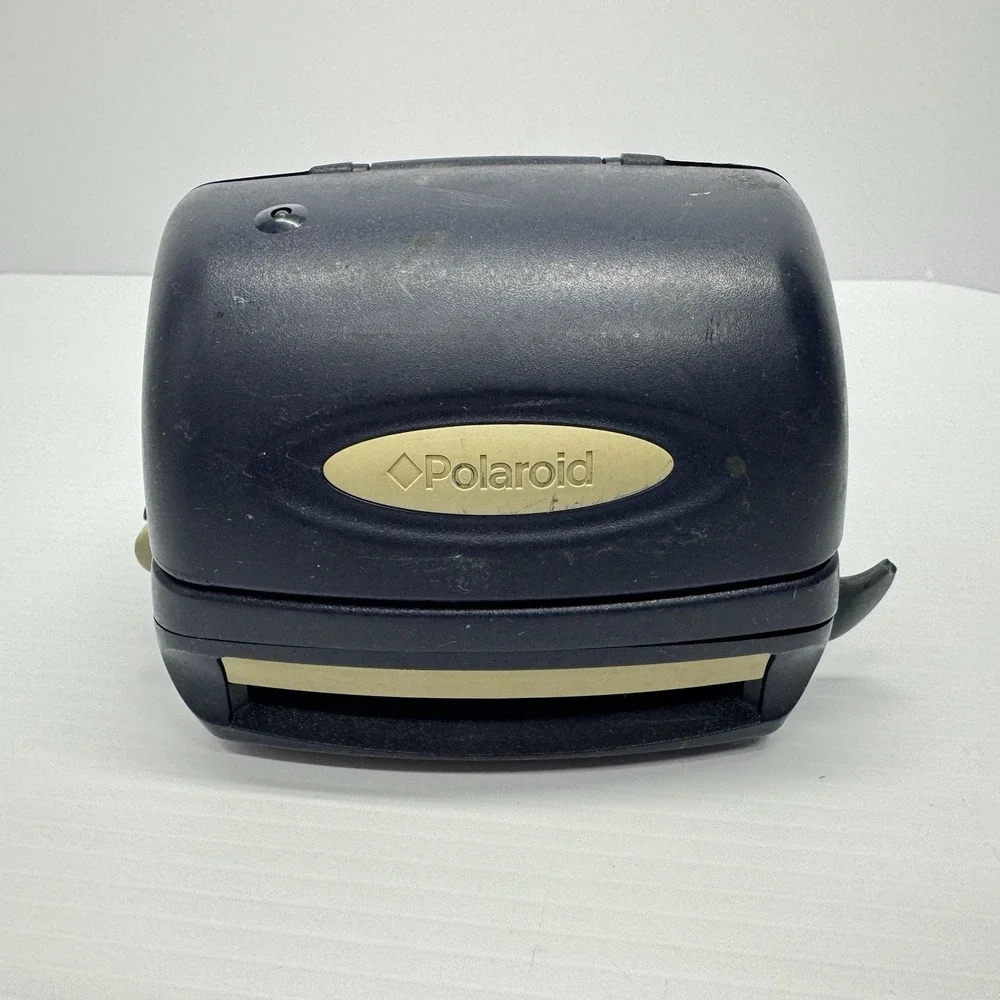 Polaroid 600 One Step Express Instant Film Camera (BLUE) UNTESTED